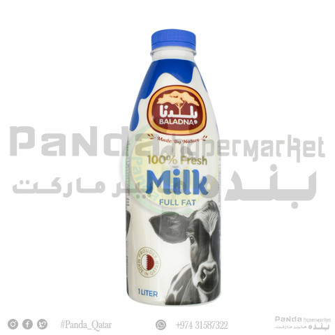 Baladna Fresh Milk Full Fat 1L