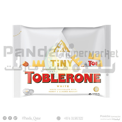 Toblerone White Chocolate Mini Bag 200g