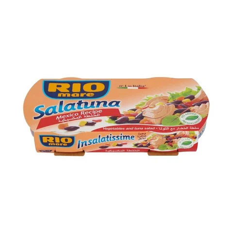 Rio Mare Salatuna Mexico Recipe Vegetables & Salad (2x160g)