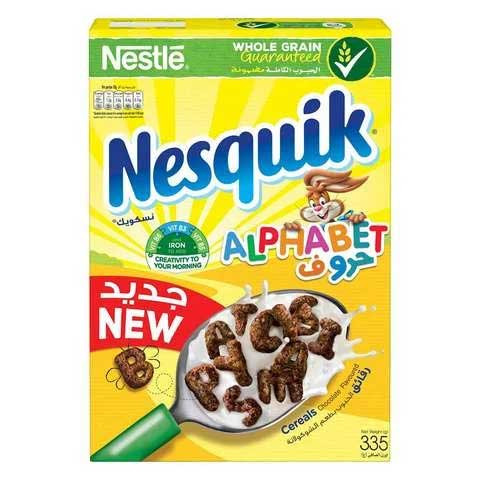 Nestle Nesquik Alphabet Cereal 335g