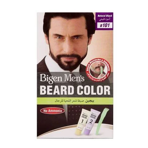 Bigen Men's Beard Color Natural Black B101