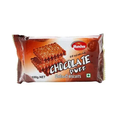 Munchee Biscuits Chocolate Puff 100g