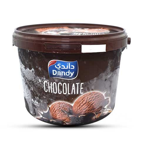 Dandy Chocolate ice cream 4Ltr