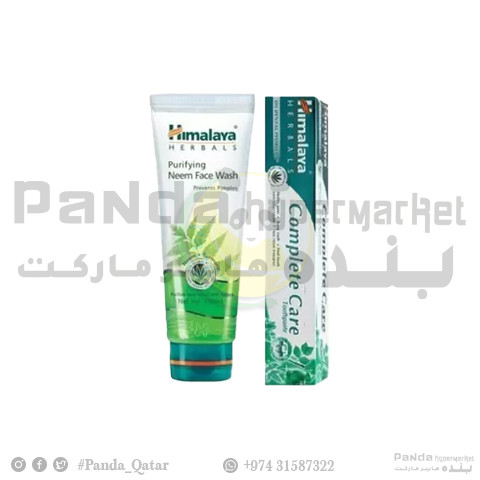 HIMALAYA NEEM FACE WASH 100 Ml+40gm Tooth Paste
