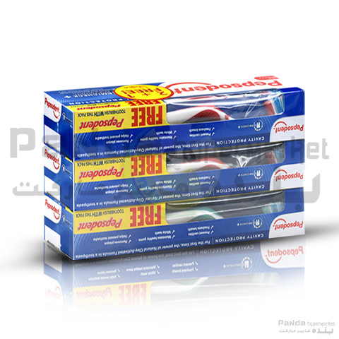 Pepsodent Germi Check Tooth Paste 150g+Tooth BrushX3pc