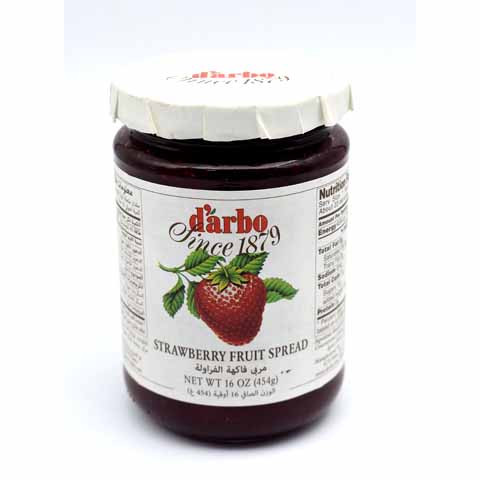 Darbo Strawberry Preserve jams 450gm