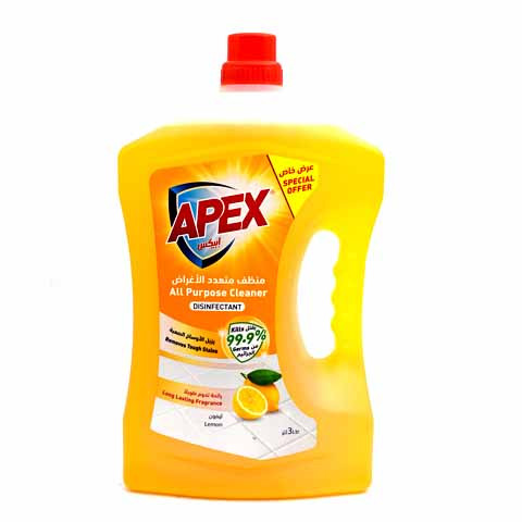 Apex All Purpose Cleaner Lemon 3Lt SP