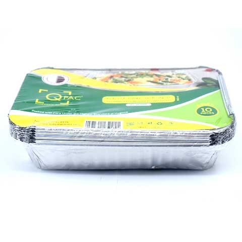 Q Pac Aluminium Container 8389 10s