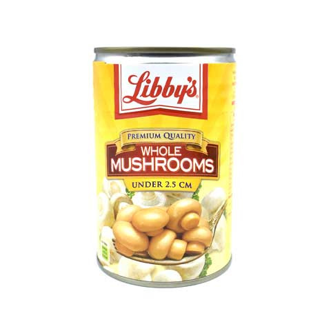 Libbys Mushroom Wholes 400gm