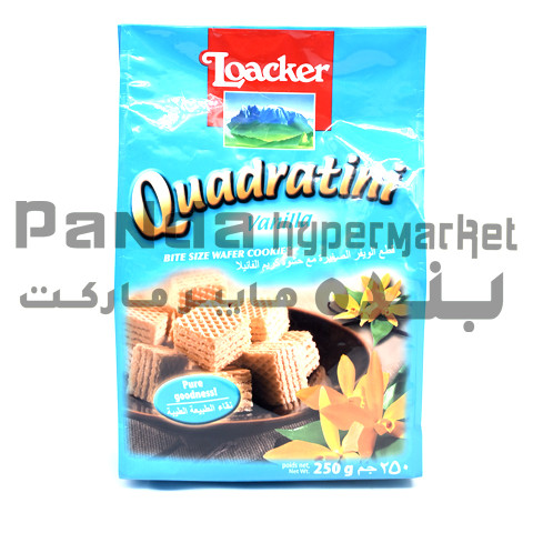 Loacker Quad Vanilla Biscuit 250gm