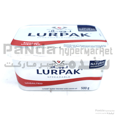 Lurpak Spreadable Unsalted Butter 500gm