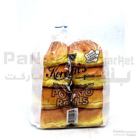 Korean Bakery Potato Rolls 8pcs