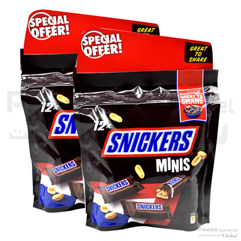 Snickers Minis 180gx2pcs