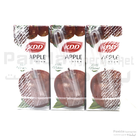 KDD Apple Juice 180ml X6Pcs