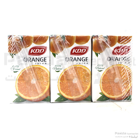 KDD Orange Juice 250ml X 6Pcs