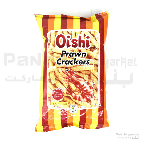 Oishi Prawn Crack-Reg Chips 60gm