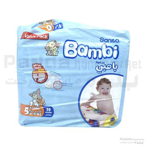 Sanita Bambi X-Large Value 28 Diaper