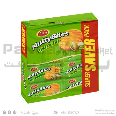 Tiffany Bites Pistachio 8X90gm