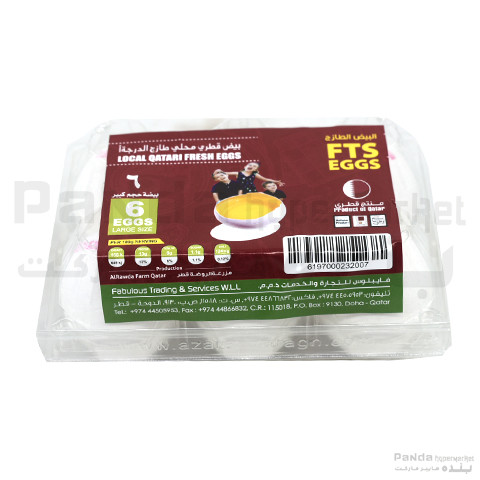 Al Rawda  Qatar Egg 6Pcs