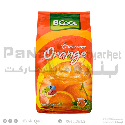 Bcool Instant Drink Pouch Orange500gm