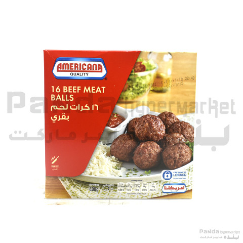 Americana beef Meat Balls 400g