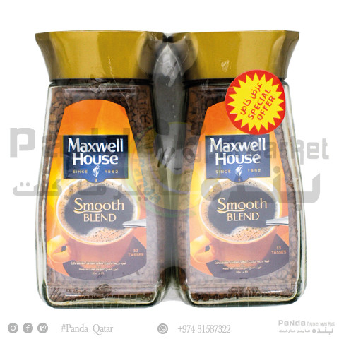 Maxwell House Smooth Blend Coffee 2X95gm