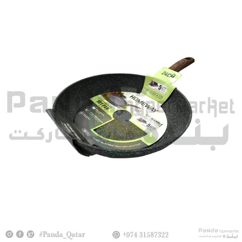 Homeway Fry Pan Marble 24cm