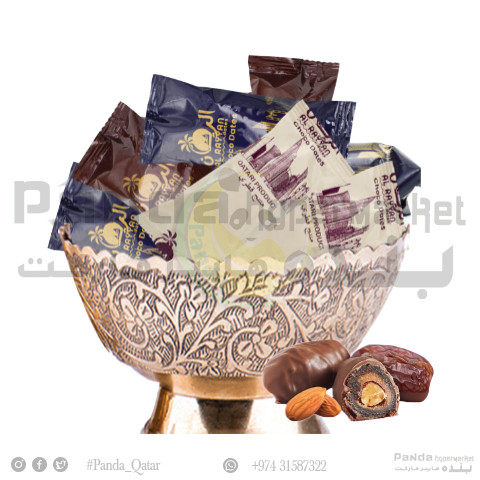 Al Rayyan Choco Dates With Almond Asstd 1 kg
