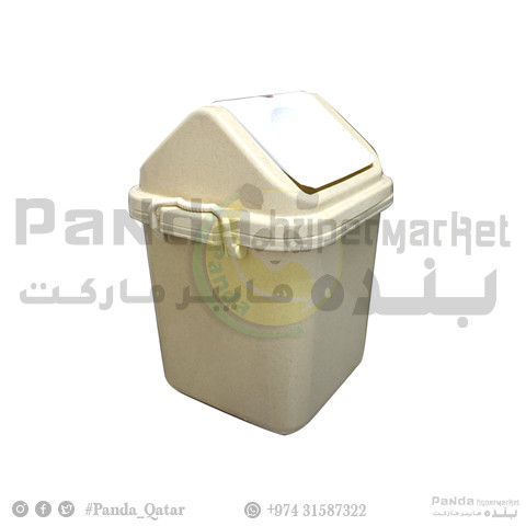 KitchenKing Square Swing Dust Bin Assorted. 1pc