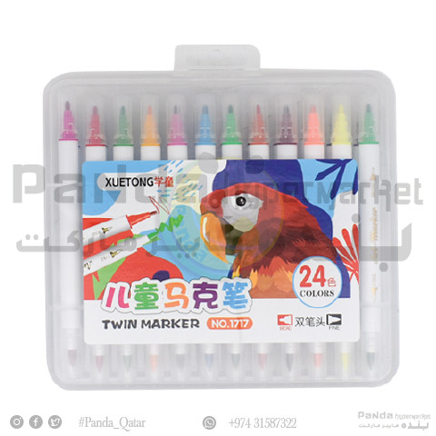 Colour Pen 24 Pcs Pvc Box