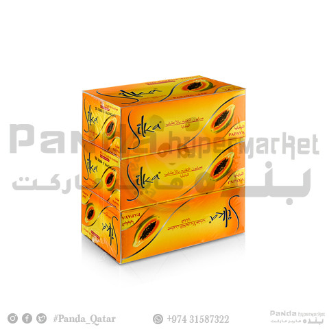 Silka Papaya Soap 135gmX3Pcs