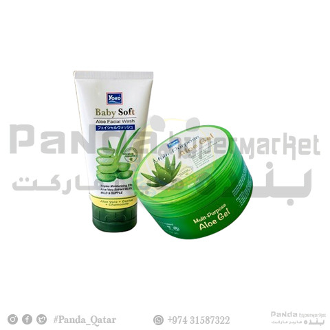 Yoko Multipurpose Gel 300ml + Alov Face Wash 150Ml