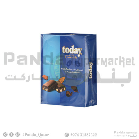 Today Chocolate Bar Almonds 25GmX24 Pcs
