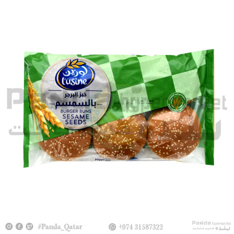 Lusine Bun Burger Sesame 400Gm