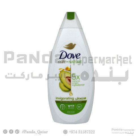 Dove Body Wash Invigorating Ritual With Avocado Oil 500Ml