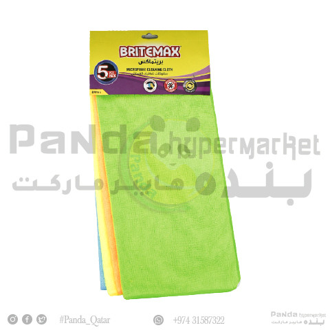 Britemax Kitchen Towel-Micro Fiber-5Pkt 40X40Cm