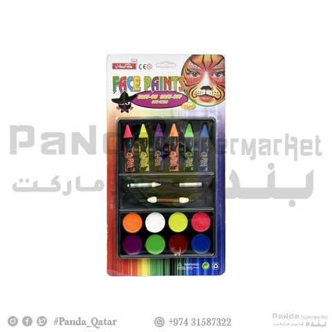 Face Paint Set Card 468-17