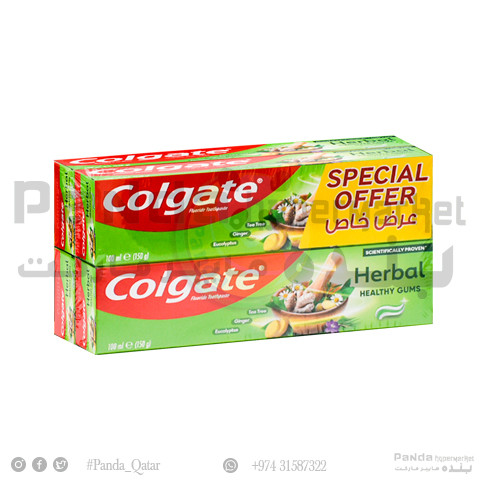 Colgate Herbal Toothpaste 100MlX4Pcs