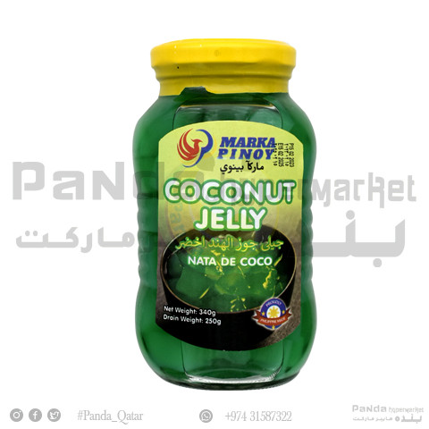 Marka Pinoy Coconut Jelly Green 340G