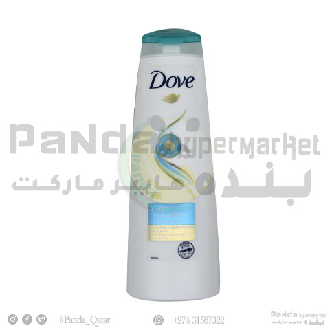 Dove Shampoo 2In1 Daily Care 400Ml