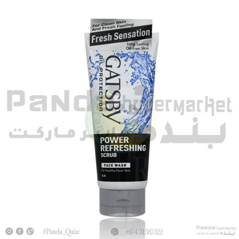 Gatsby Face Wash 120gm Power Refreshing