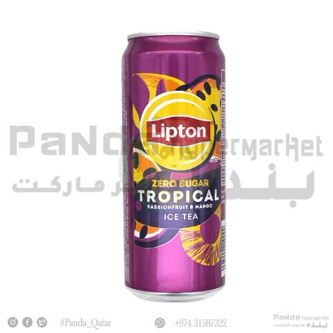 Lipton Zero Sugar Tropical Ice Tea 320Ml