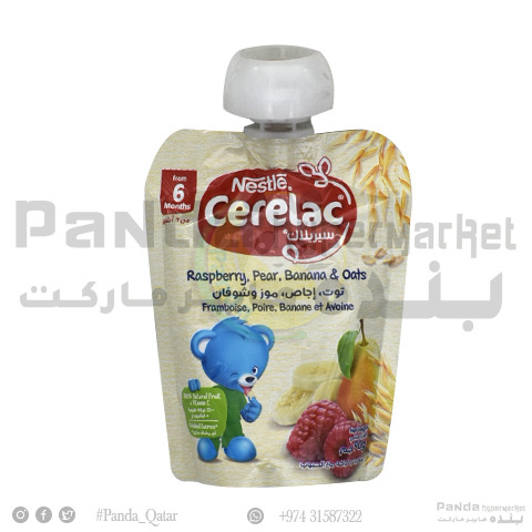 Cerelac Raspberry Pear Banana Oats 90Gm