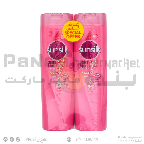 Sunsilk Shampoo Shine&Strength 400mlX2