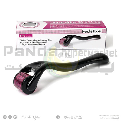 Derma Needle Roller (540 Needles) | Efficient System for Anti ageing skin Regeneration skin tighten and collagen Stimulation Therapy