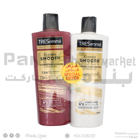 Tresemme Shampoo400Ml Keratin+Cond 400Ml