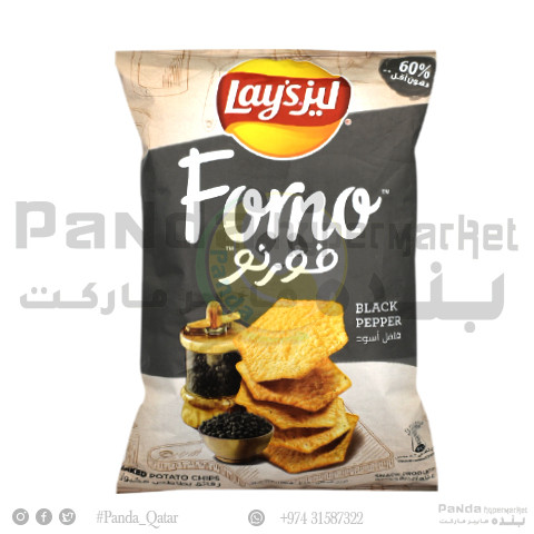 Lays Forno Chips Black Papper 160Gm