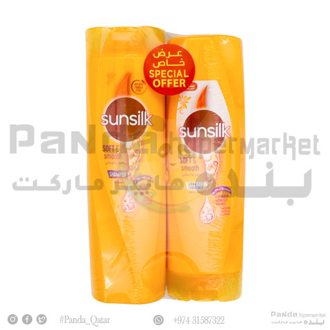 Sunsilk Shampoo Soft&Smooth400ml+Condition320Ml
