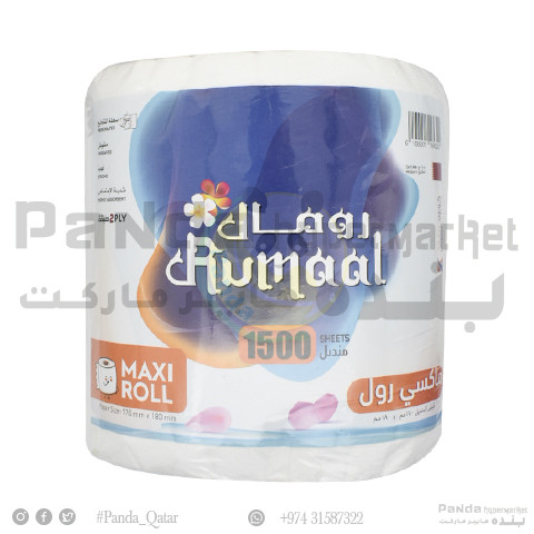 Rumaal Maxi Roll 2 Ply 1500 Sheets