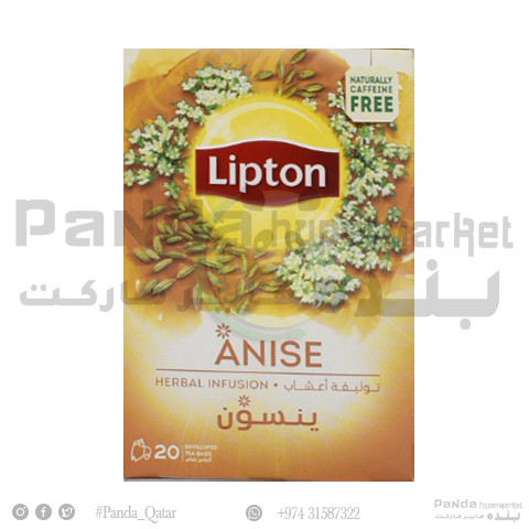 Lipton Aniseseed Herbal Infusion Tea Bag 20X1.6G